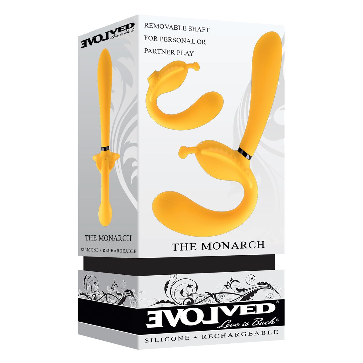 Couples Massager Evolved Yellow